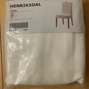 IKEA HENRIKSDAL GRÄSBO chair cover slipcover cream 203.366.00 (Discontinued)